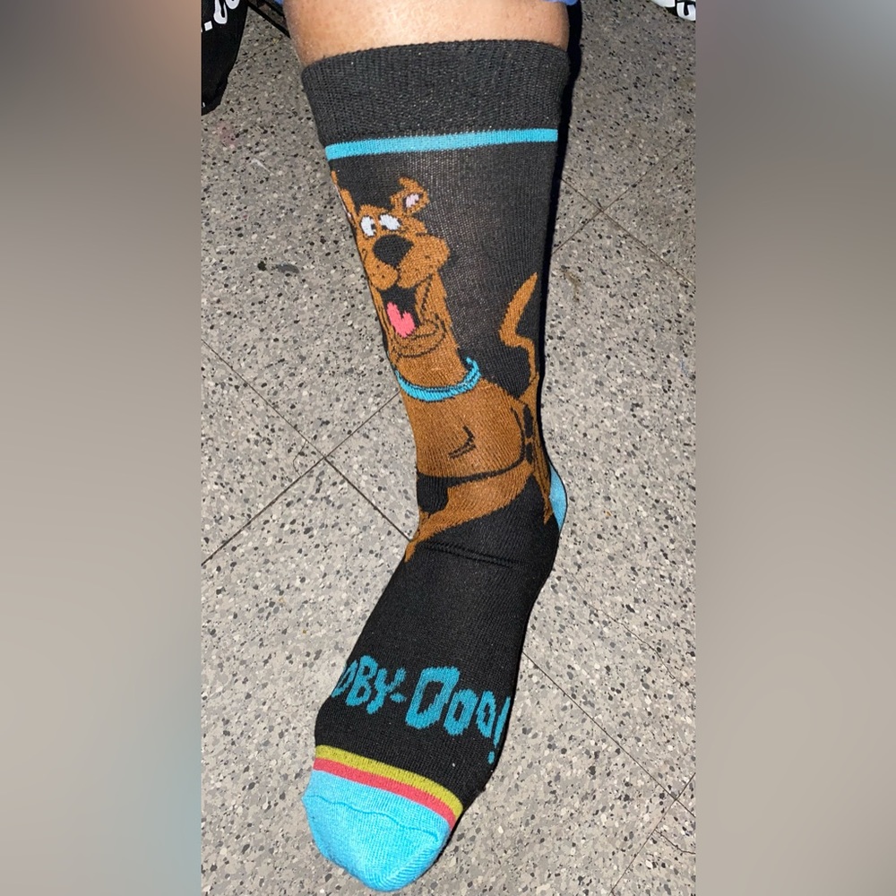 COPY - Scooby doo mid calf cartoon character socks